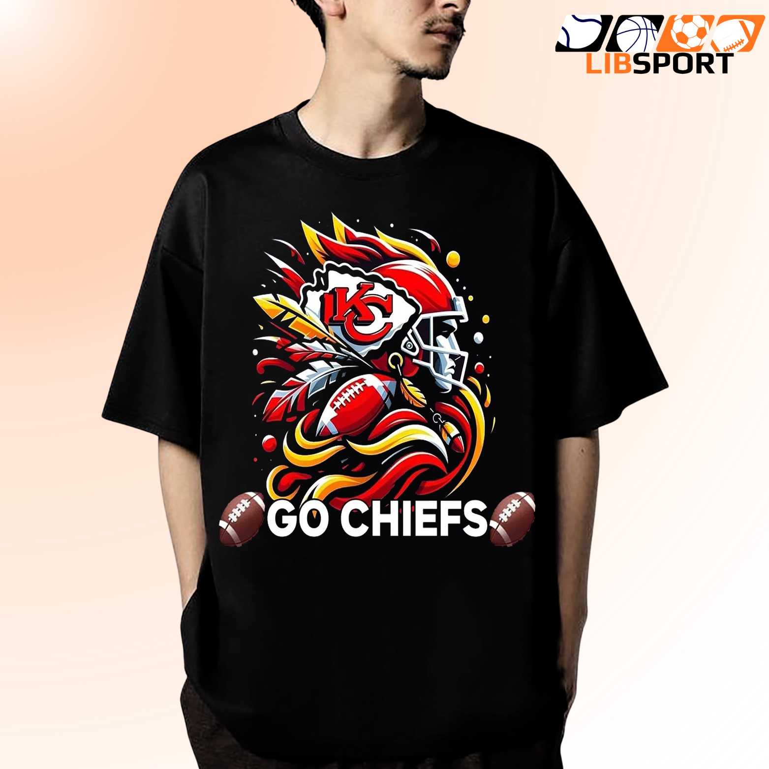 Go Chiefs Kansas City Football T Shirt, Game Day Fan Tee, Unisex Nfl Merch Gift